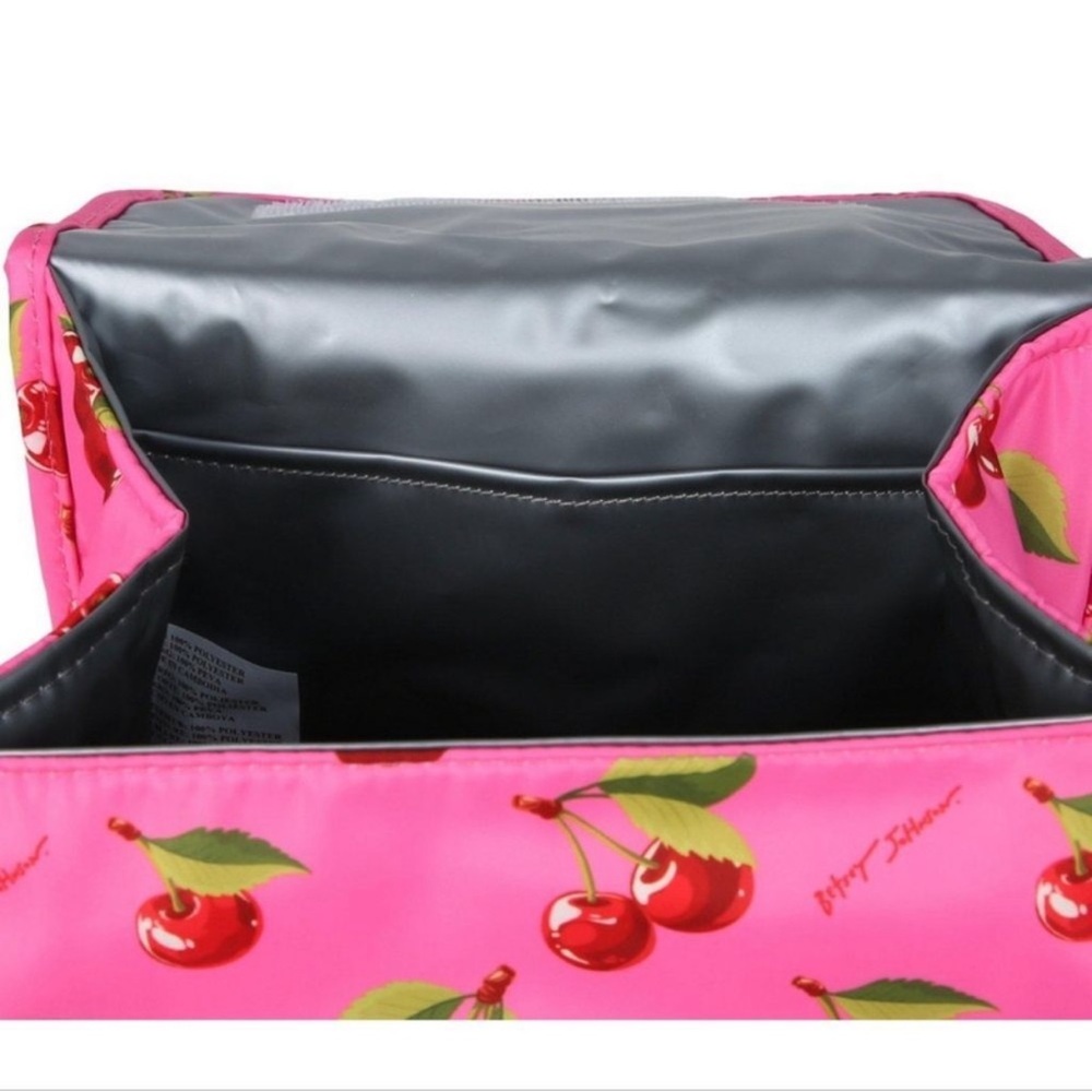 Betsey Johnson Cherry Lunch Tote! - Picture 4 of 8